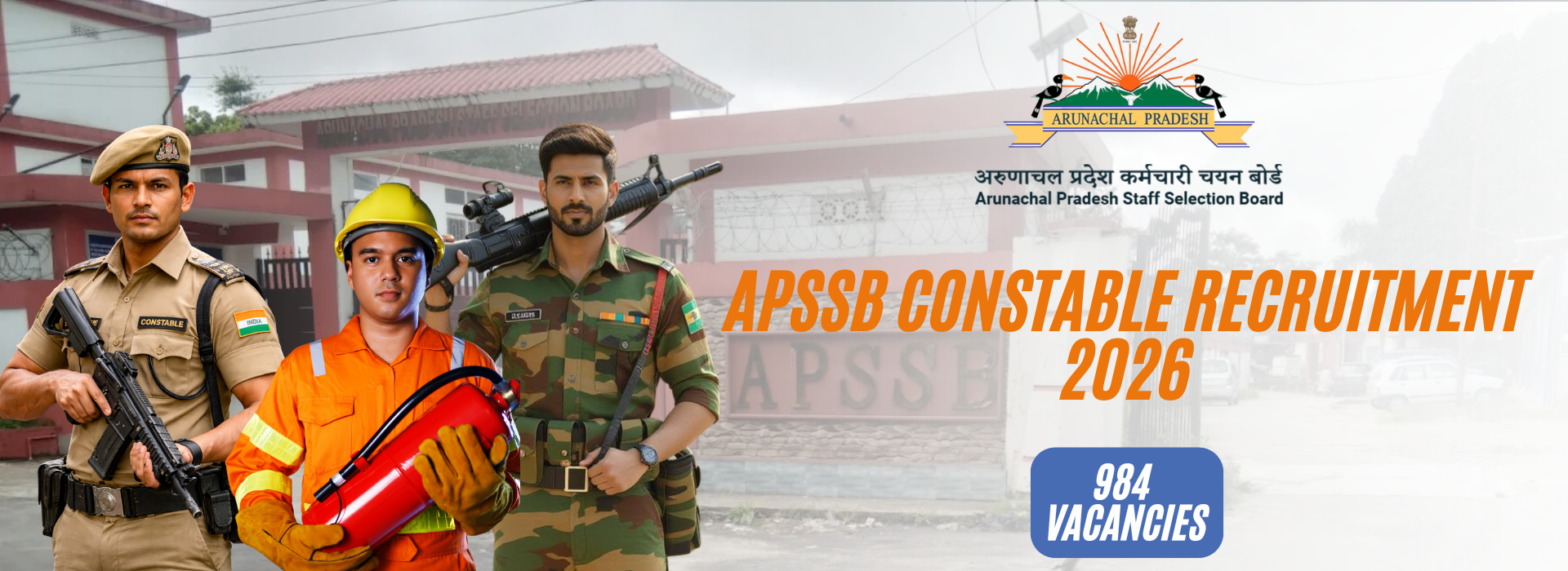 APSSB Constable Recruitment 2026: 984 Group C Vacancies