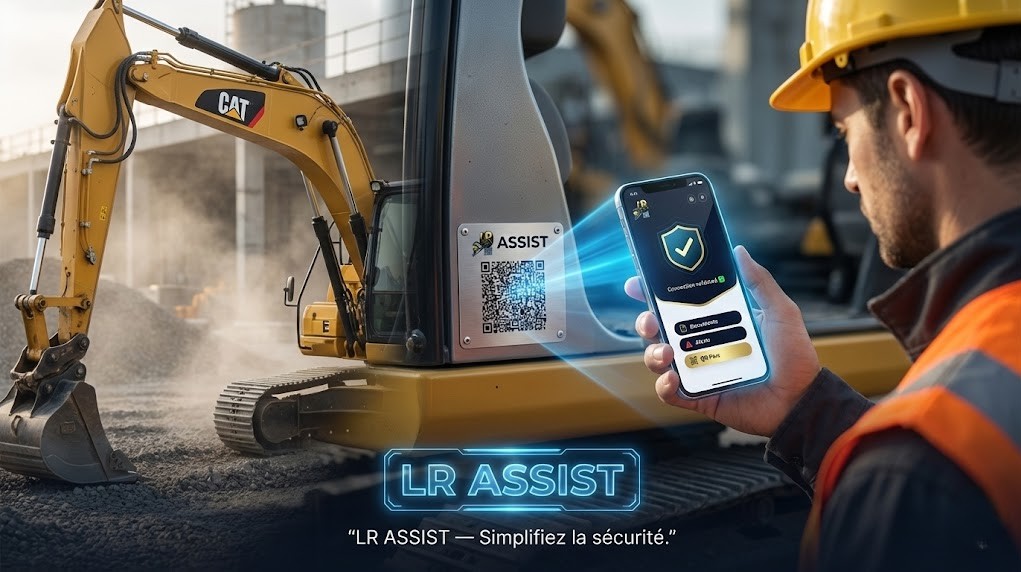 Digitalisation Chantier : LR-ASSIST réinvente le carnet de vie machine