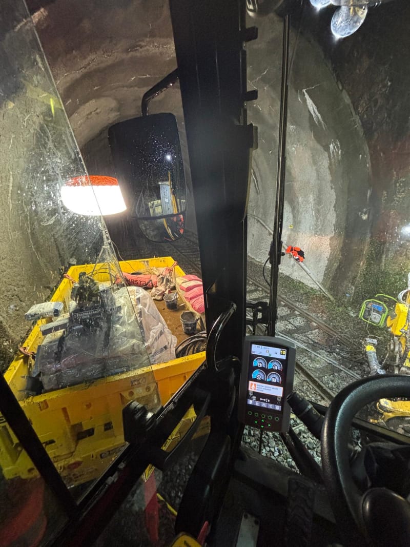 Forage et logistique — chantier de Lyon