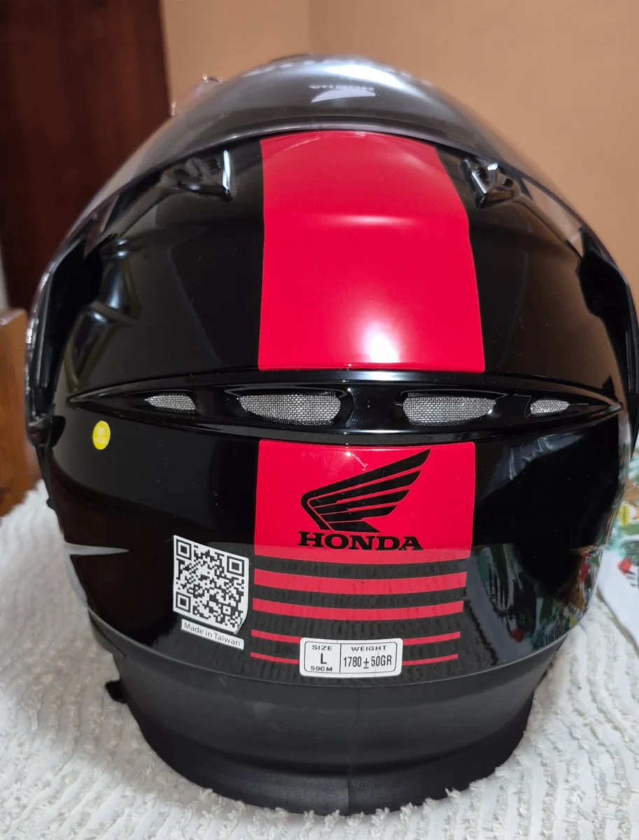 Casco Honda Original  Rebatible negro