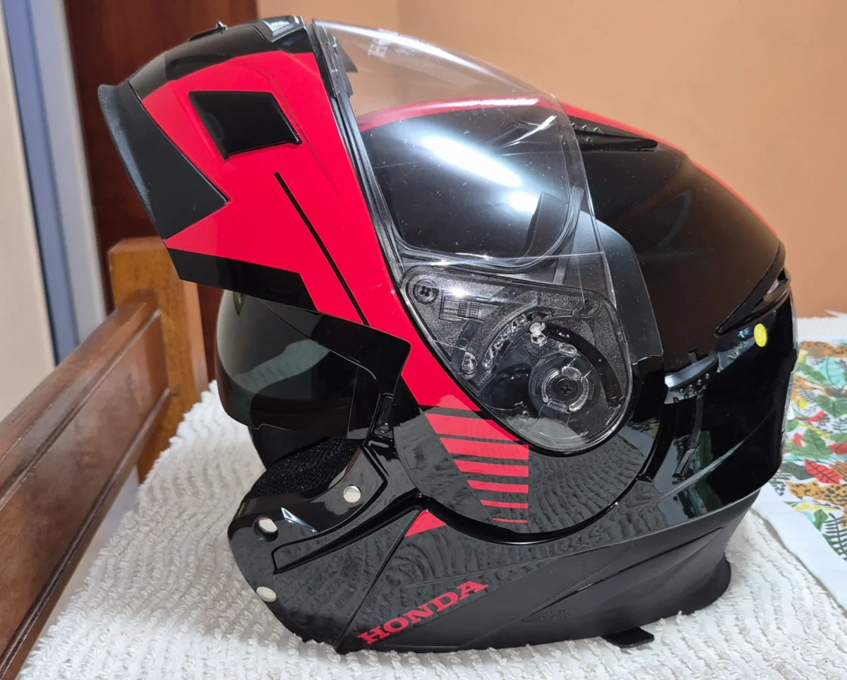 Casco Honda Original  Rebatible negro - imagen 2