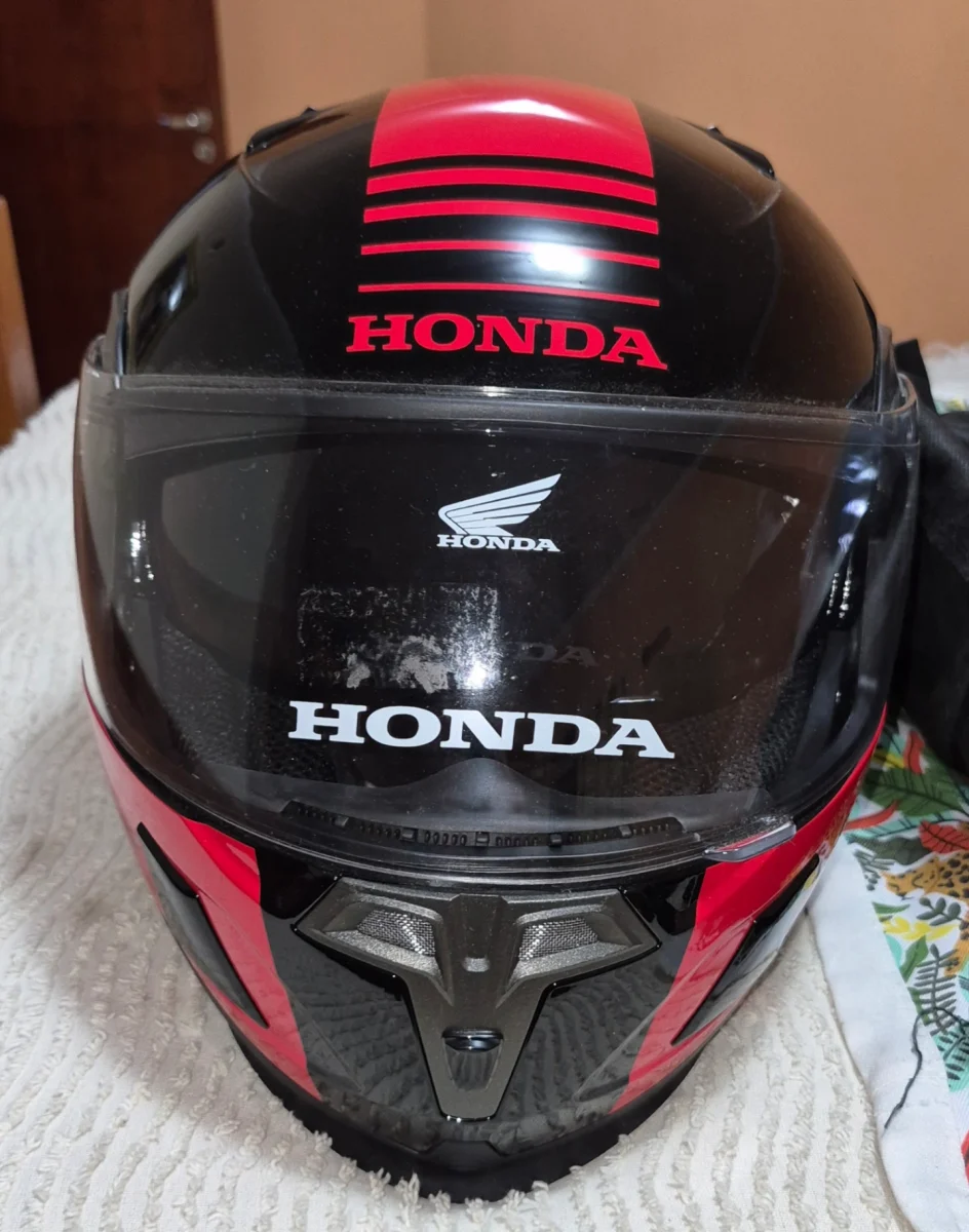 Casco Honda Original  Rebatible negro - imagen 4
