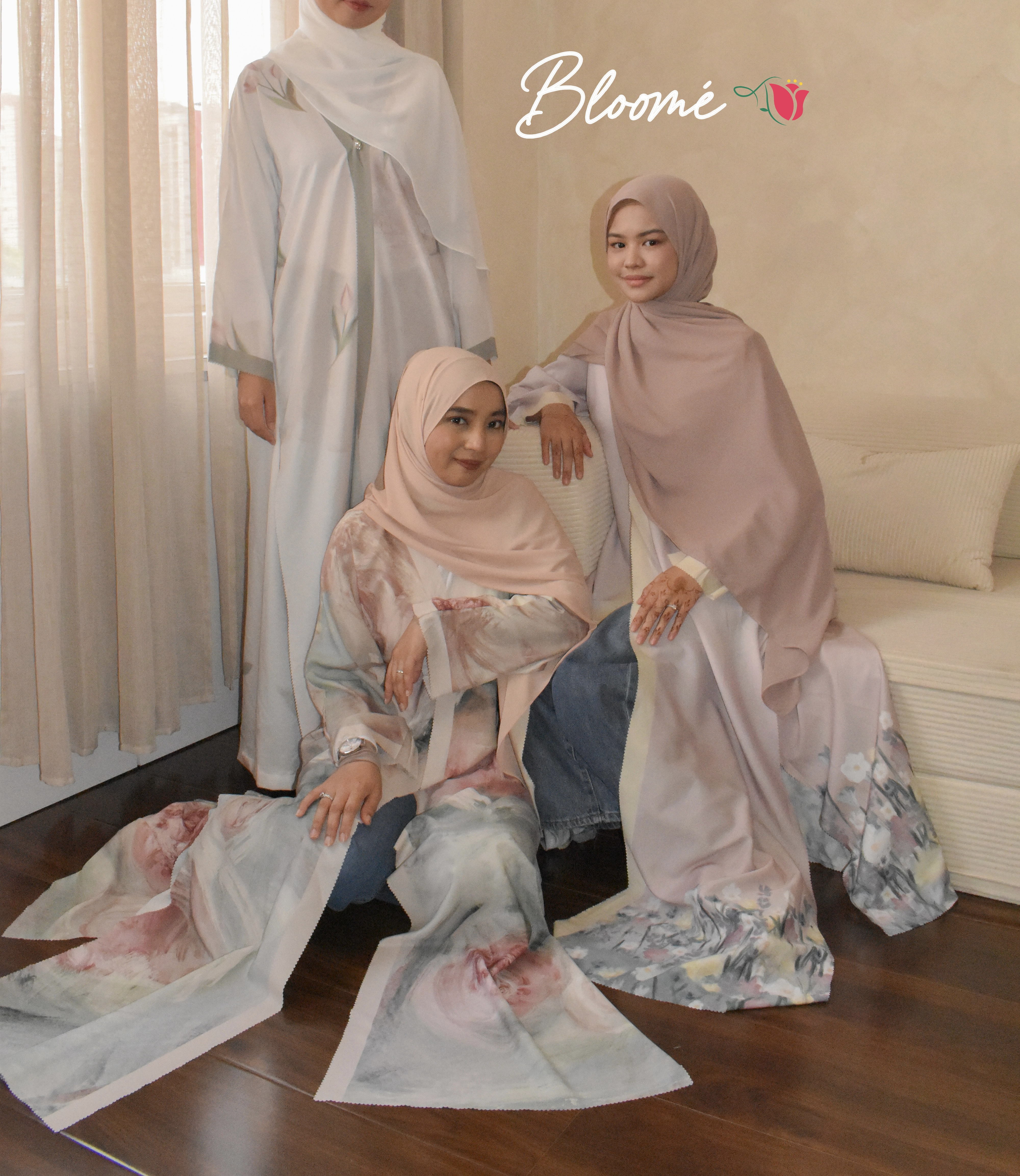 Bloomé Abaya Cardigan