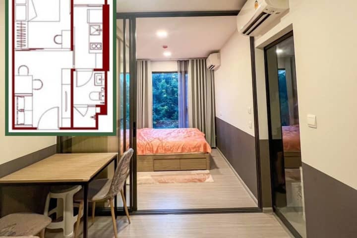 for Rent at Sukhumvit 101 - 0 bedroom condo for rent in Sukhumvit 101, ฿13,000/month
