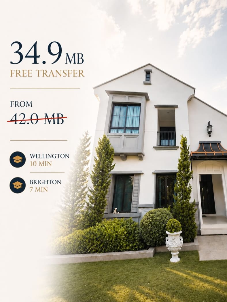 4-Bed for Sale at Nantawan Rama 9 – Krungthep Kreetha - Main Image