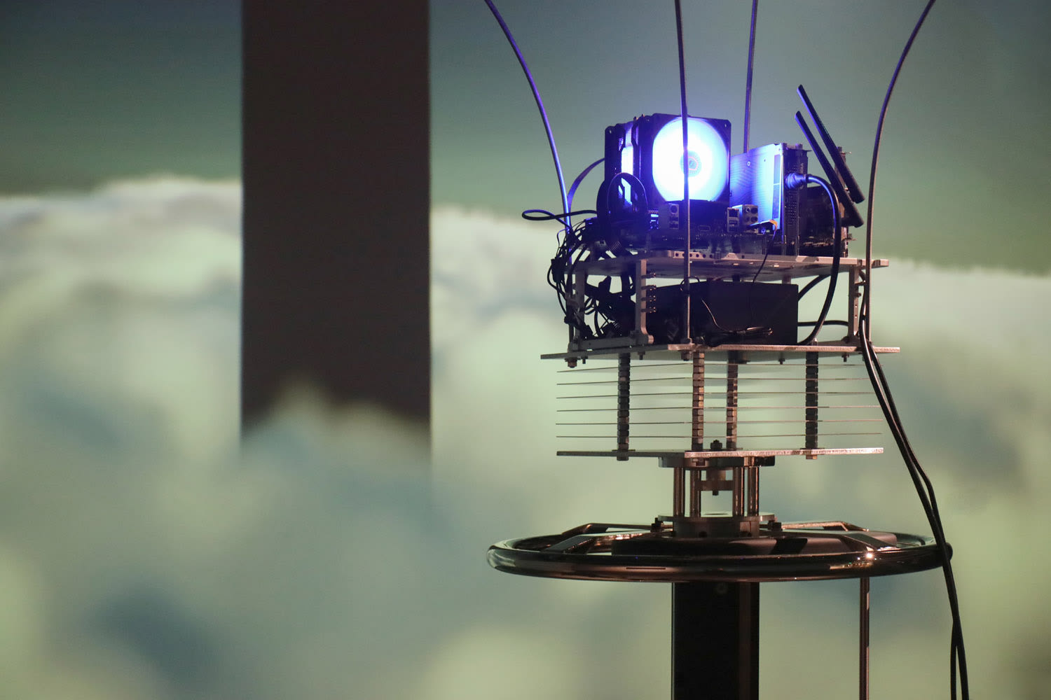 Installation view, Roski Mateo Gallery, Los Angeles, California.