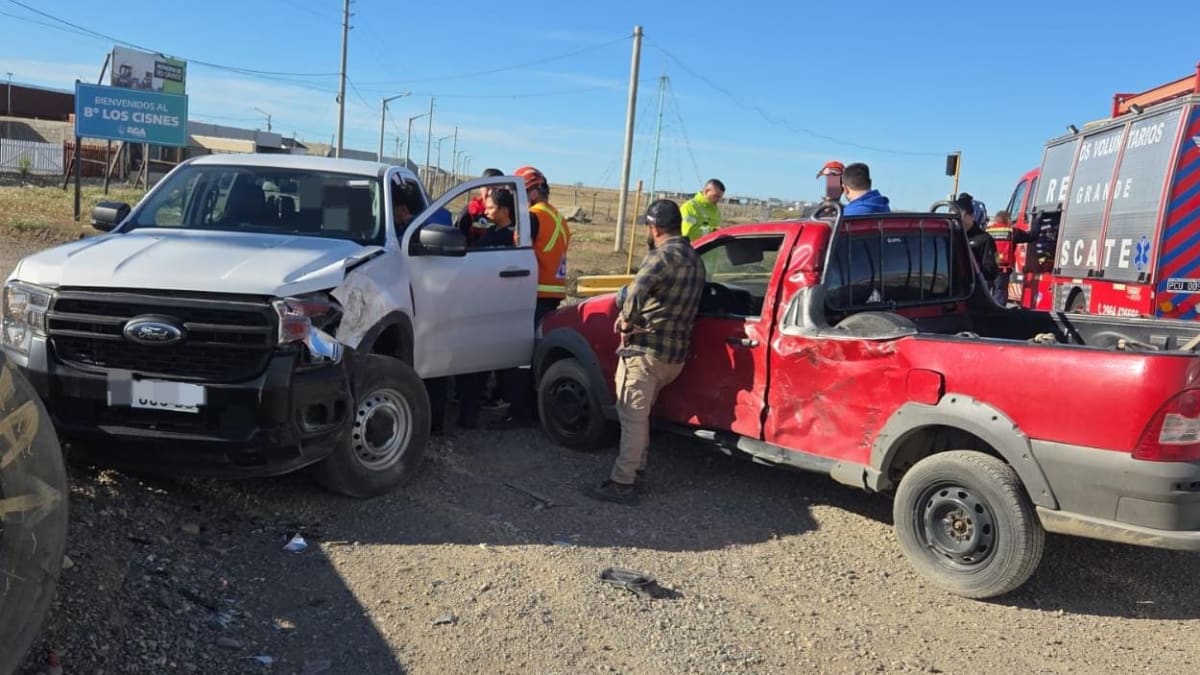 Choque en la ruta de Circunvalación dejó a un conductor hospitalizado de manera preventiva