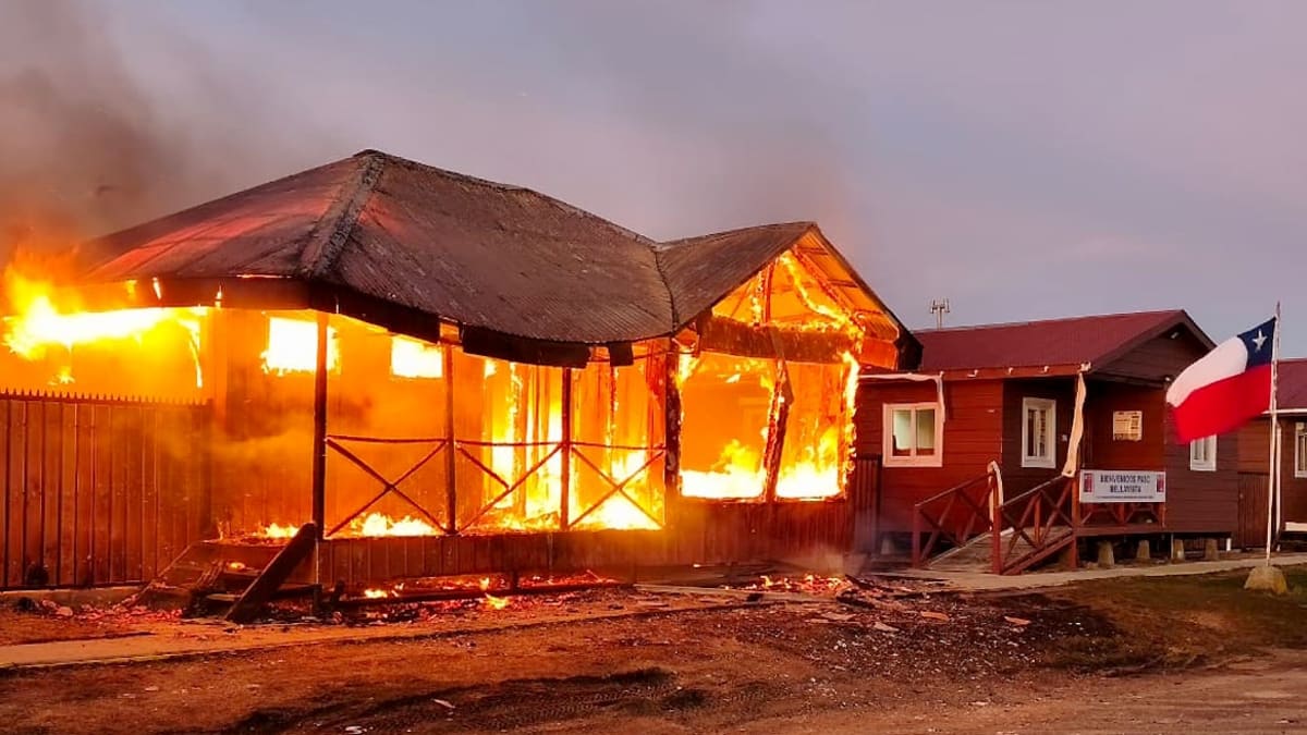 Cierre temporal del Paso Fronterizo «Río Bellavista» por incendio en el sector chileno