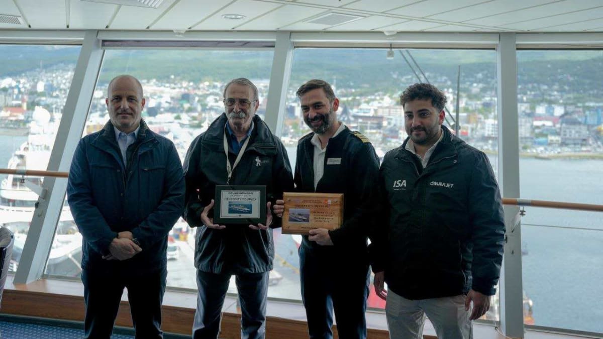 Semana histórica de cruceros con la llegada inaugural del Celebrity Equinox y un movimiento récord de pasajeros
