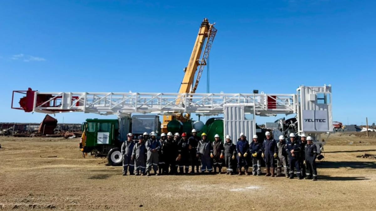 Terra Ignis y Velitec fortalecen su operación con la llegada de un nuevo equipo de workover