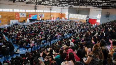 Río Grande celebró el bingo por el ‘Mes de las Maternidades’ en el colegio María Auxiliadora