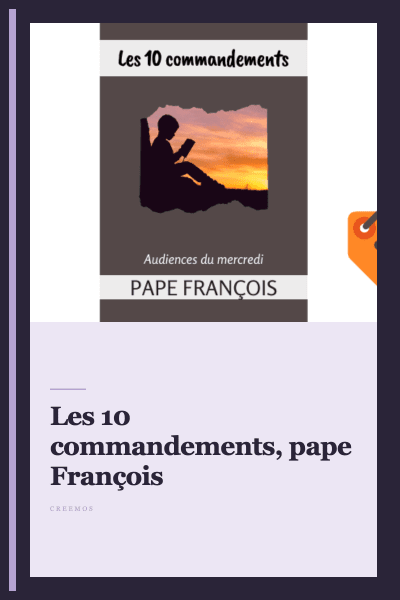 eBook - Les 10 commandements, pape François