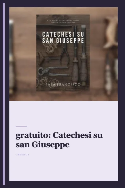 Ebook gratuito: Catechesi su san Giuseppe