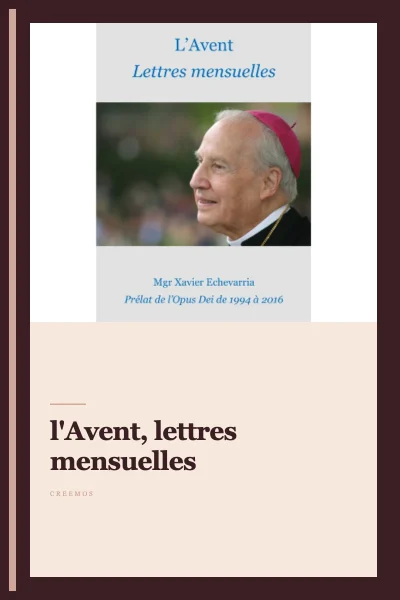 eBook - "l'Avent, lettres mensuelles"