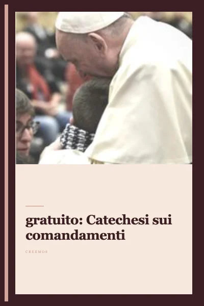 eBook gratuito: Catechesi sui comandamenti