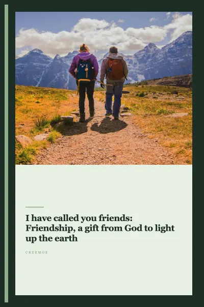 Free eBook: “I have called you friends: Friendship, a gift from God to light up the earth”