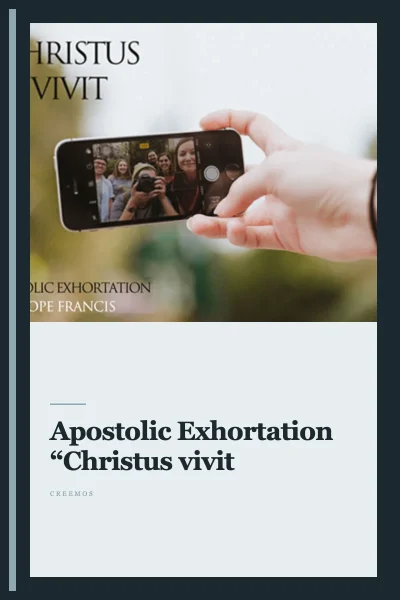 Free eBook: Apostolic Exhortation “Christus vivit”