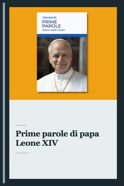 Ebook "Prime parole di papa Leone XIV"