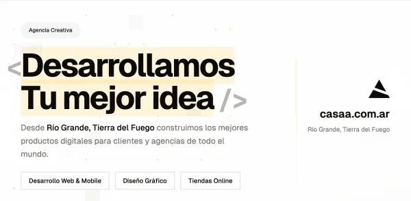 Desarrollo web y mobile