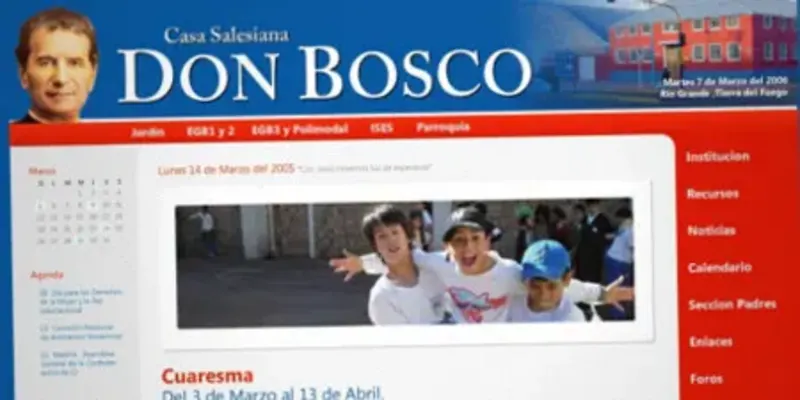 Pagina Colegio Salesiano Don Bosco