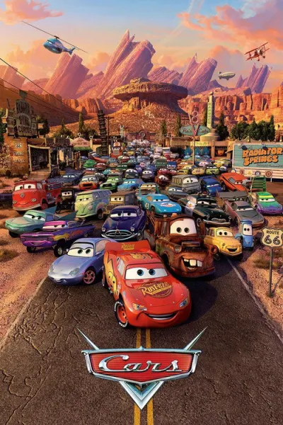 Afiche de Cars · Cinemas 4 Río Grande