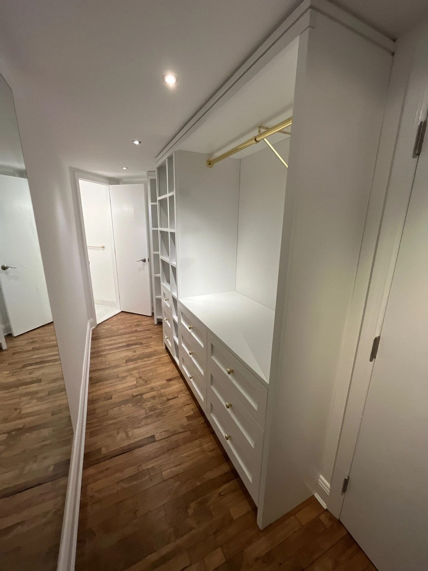 Custom Built in Closet Unit