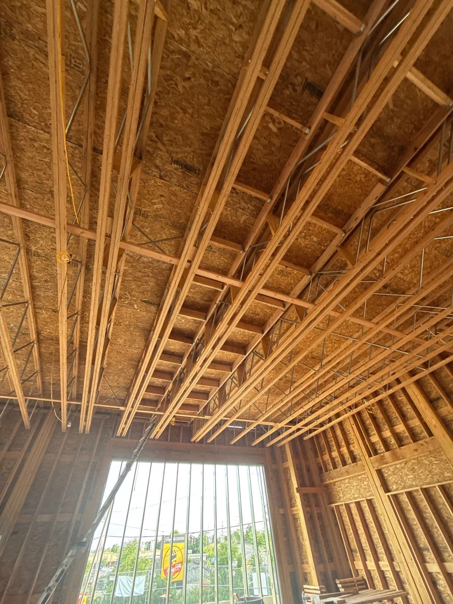 Roof truss.