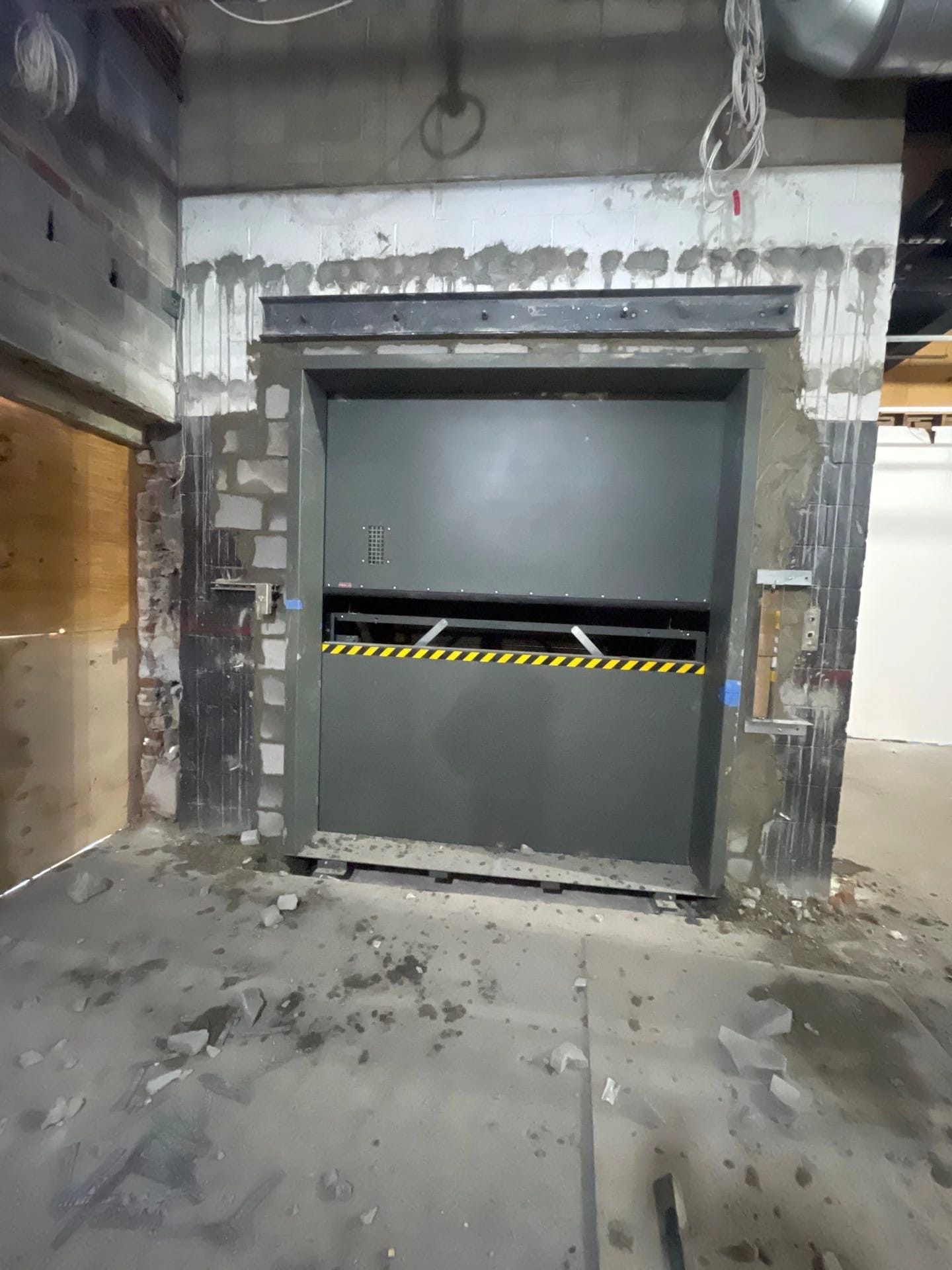 Interior elevator.