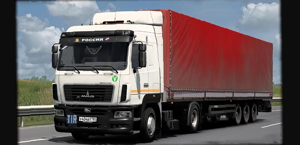 МОД МАЗ-5440E9 Простор v4.0 ДЛЯ EURO TRUCK SIMULATOR 2