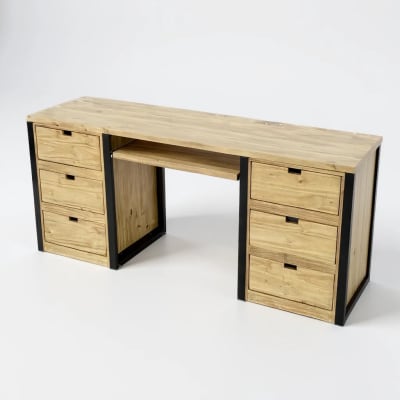 Escritorio Industrial Doble Cajonera
