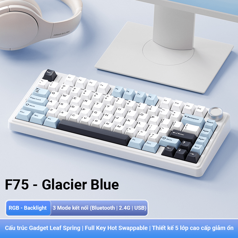 Bàn phím cơ AULA F75