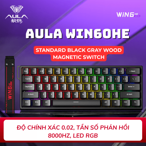 BÀN PHÍM CƠ AULA WIN60HE