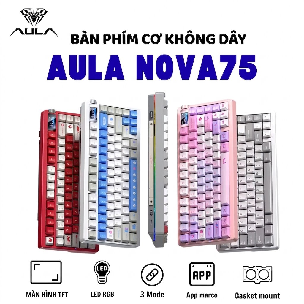 Bàn Phím Cơ AULA NOVA75
