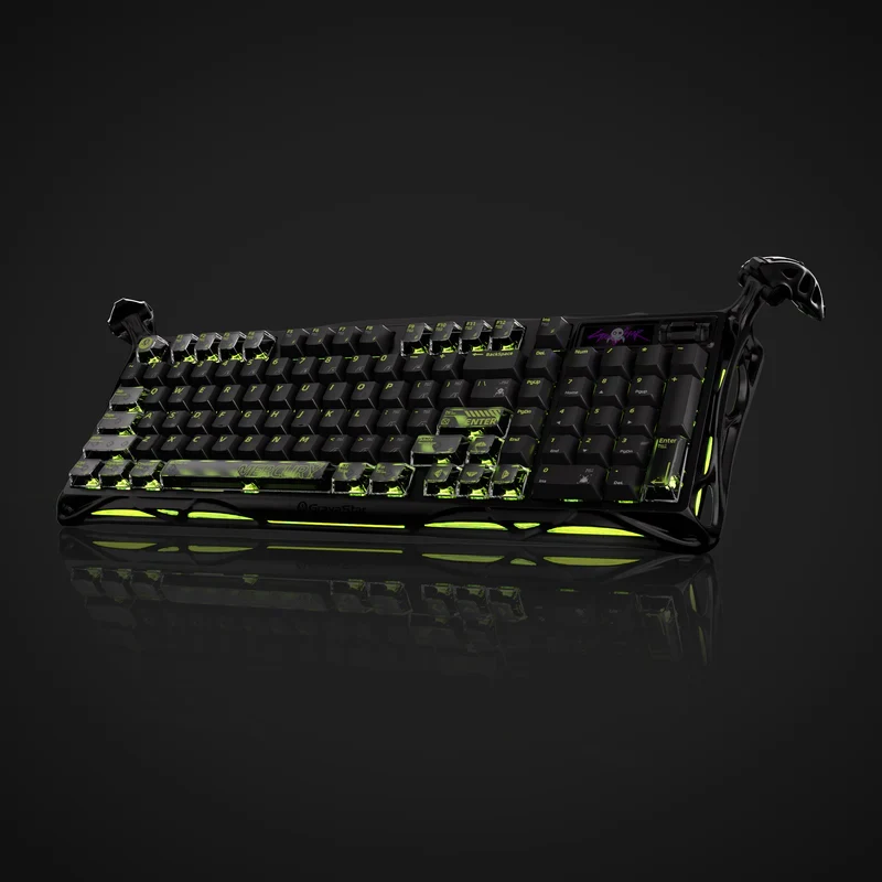 Bàn Phím Cơ Gravastar K98 Pro – Ghost Black