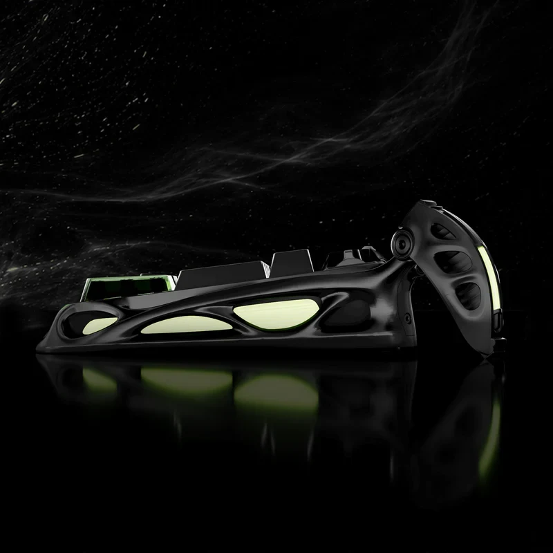 Bàn Phím Cơ Gravastar K98 Pro – Ghost Black