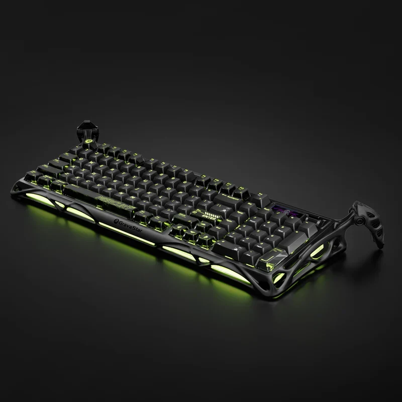 Bàn Phím Cơ Gravastar K98 Pro – Ghost Black