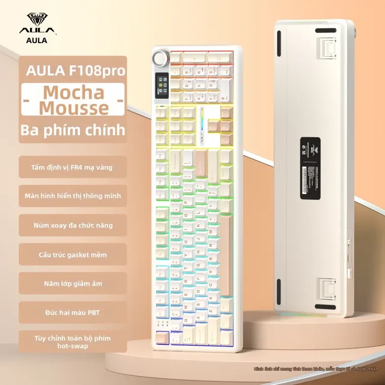 BÀN PHÍM CƠ AULA F108 PRO