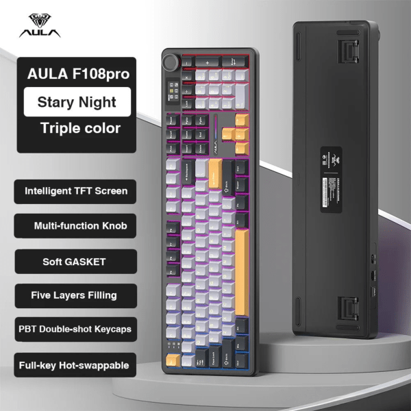BÀN PHÍM CƠ AULA F108 PRO