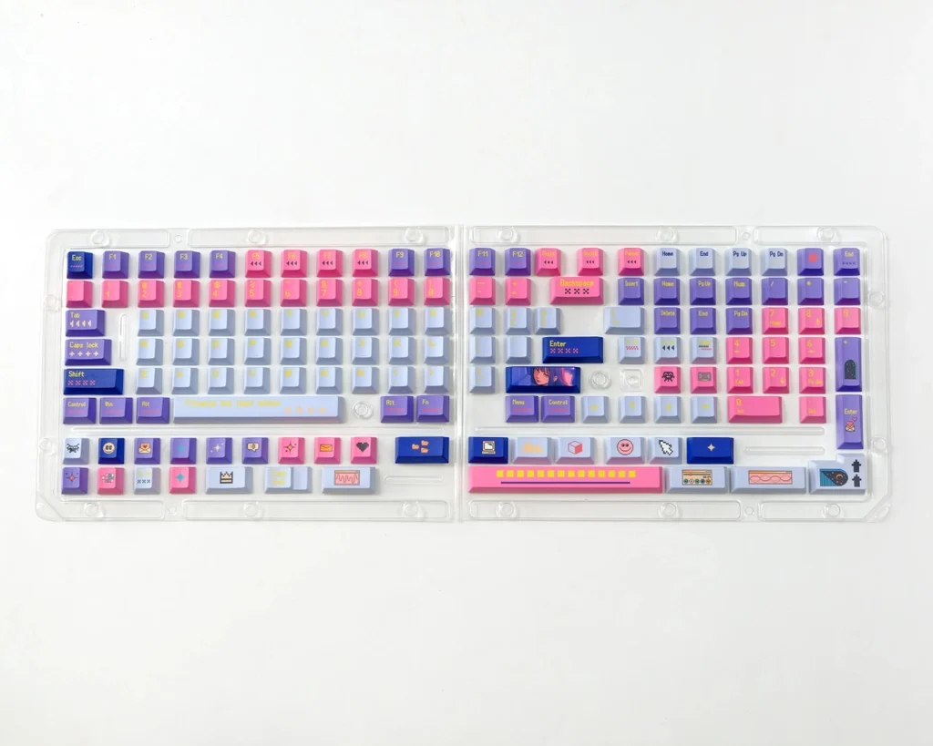 Keycap Aifei Pixel Girl Cherry PBT Dyesub