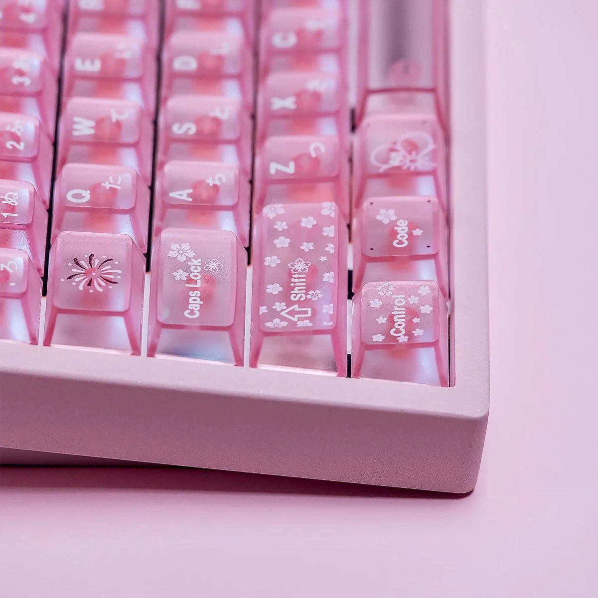 Keycap Mintcap Spring Xuyên Led Cherry PC