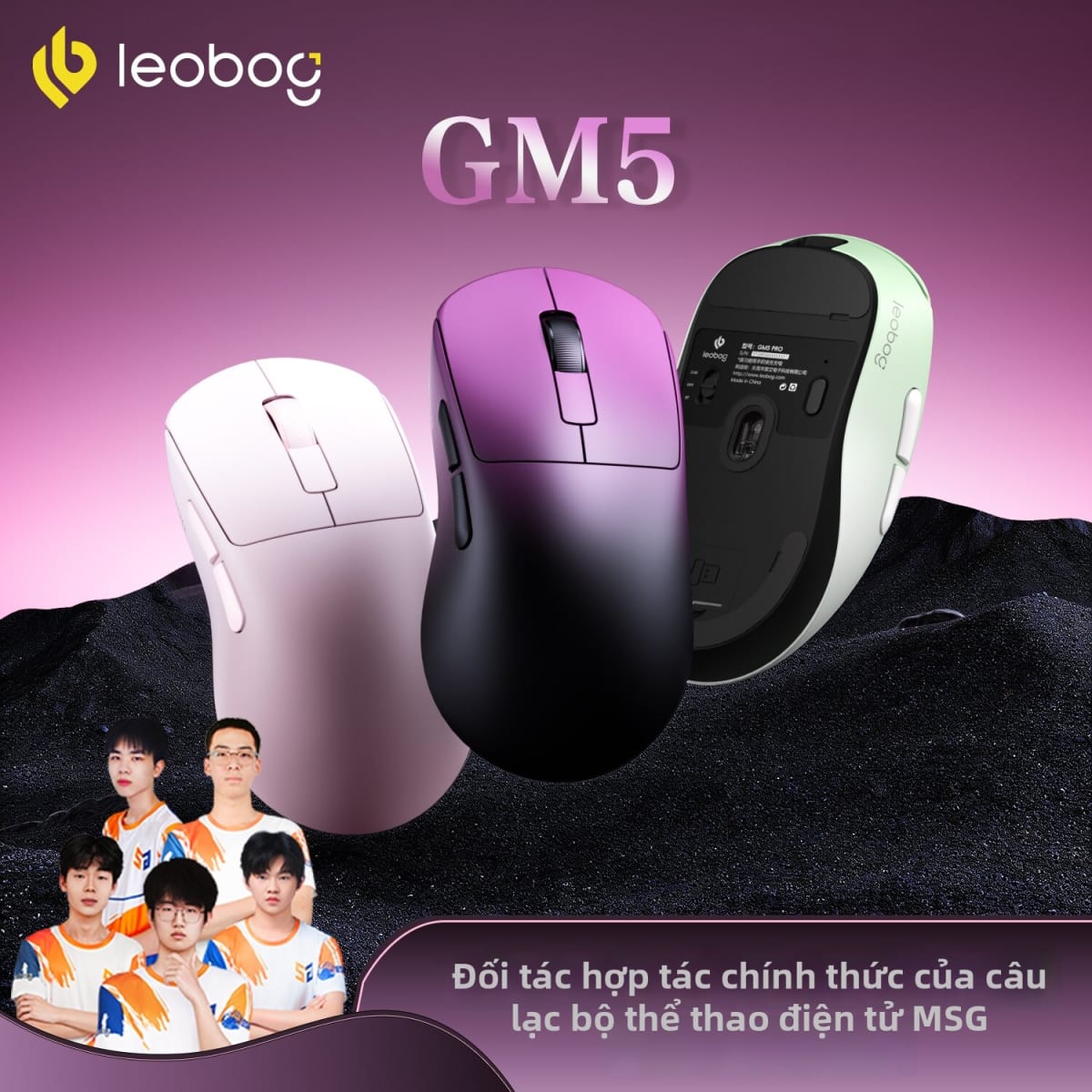 Chuột Gaming Leobog GM5 SE/ GM5/ GM5 PRO