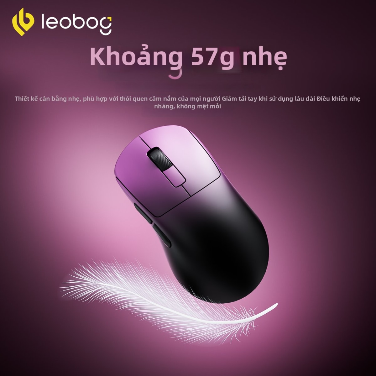 Chuột Gaming Leobog GM5 SE/ GM5/ GM5 PRO