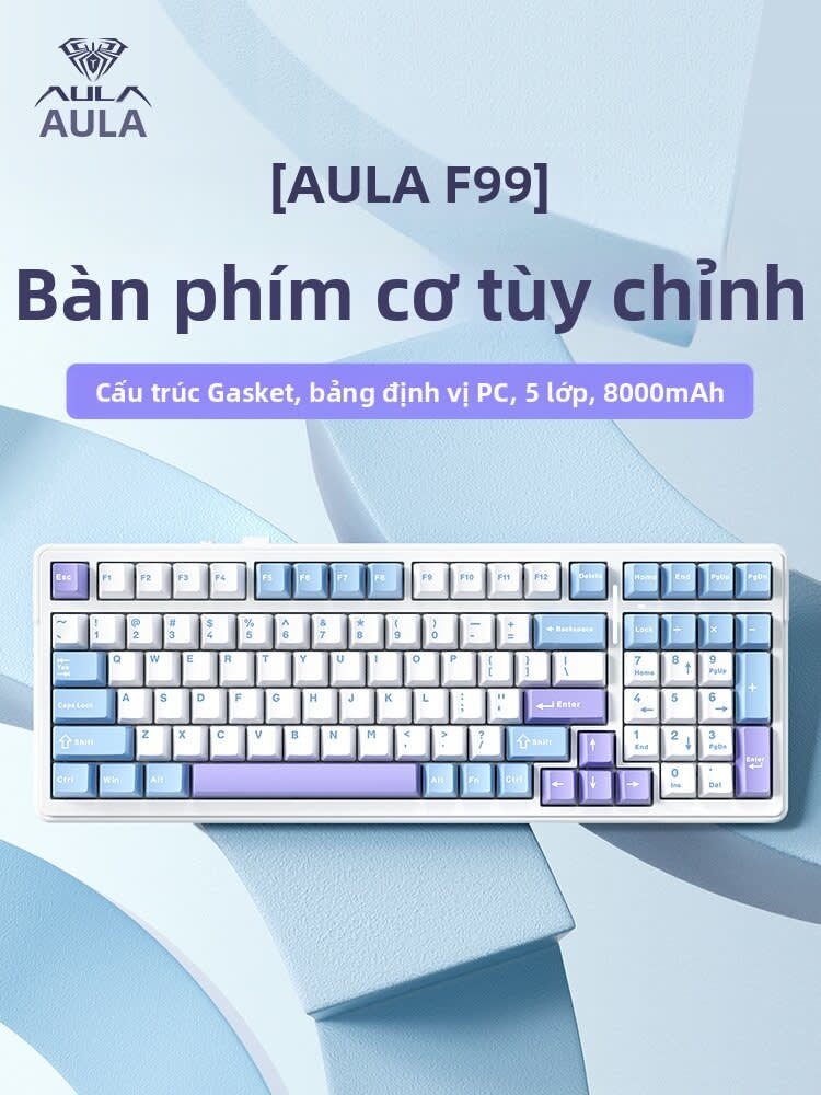 AULA F99 / F99 Pro Bàn phím cơ ba chế độ