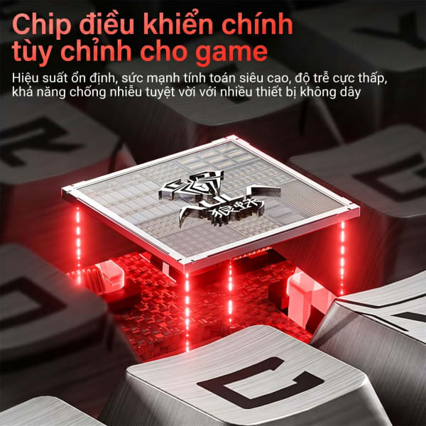 BÀN PHÍM CƠ AULA HERO 68 AIR BLACK GRADIENT