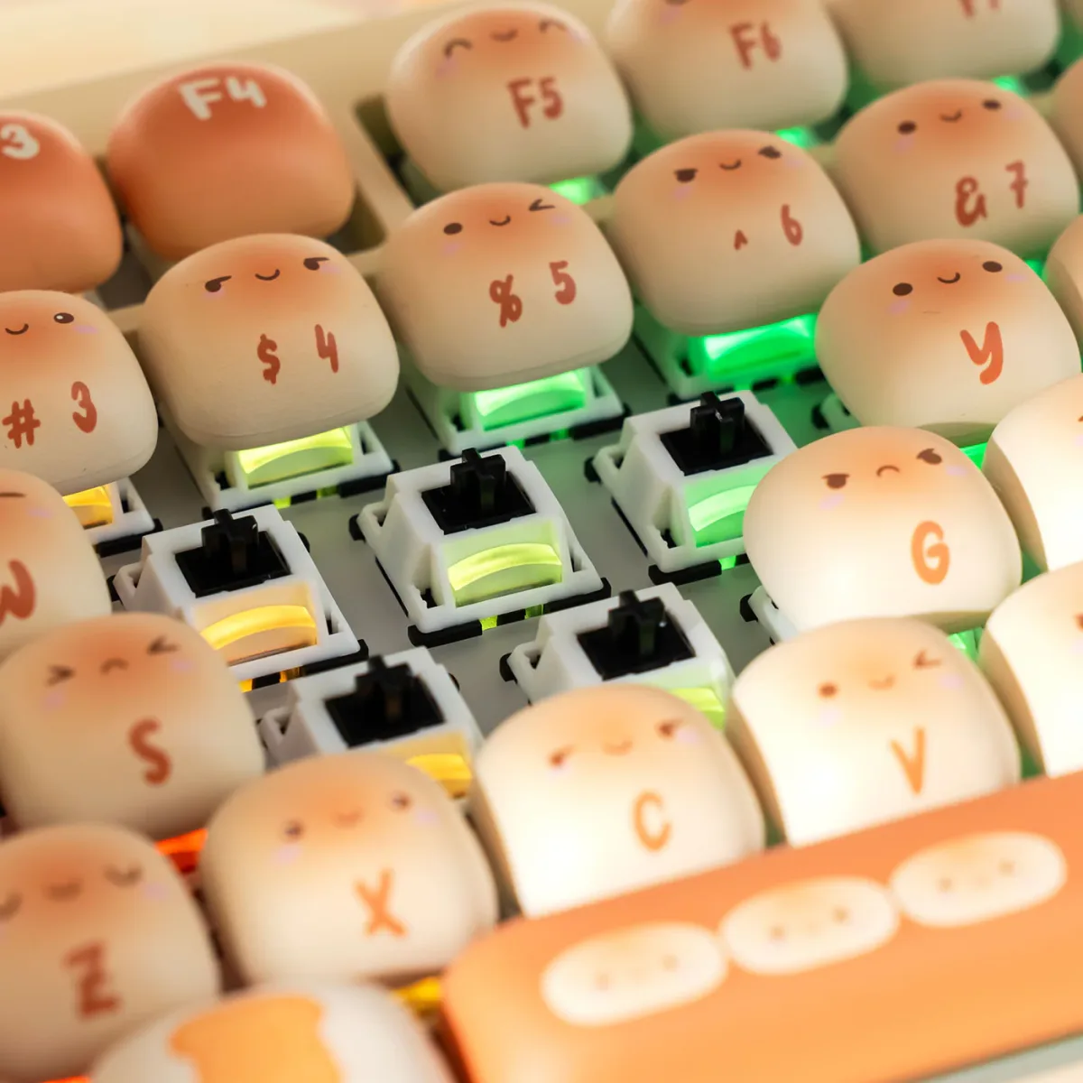 Bàn Phím Cơ Akko 5087B V3 – Bun Wonderland