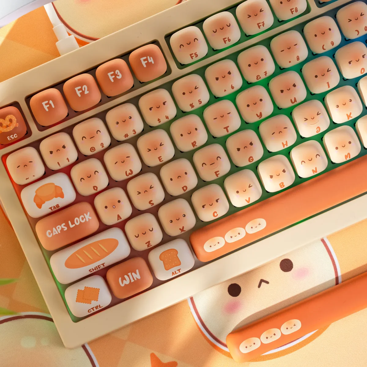 Bàn Phím Cơ Akko 5087B V3 – Bun Wonderland