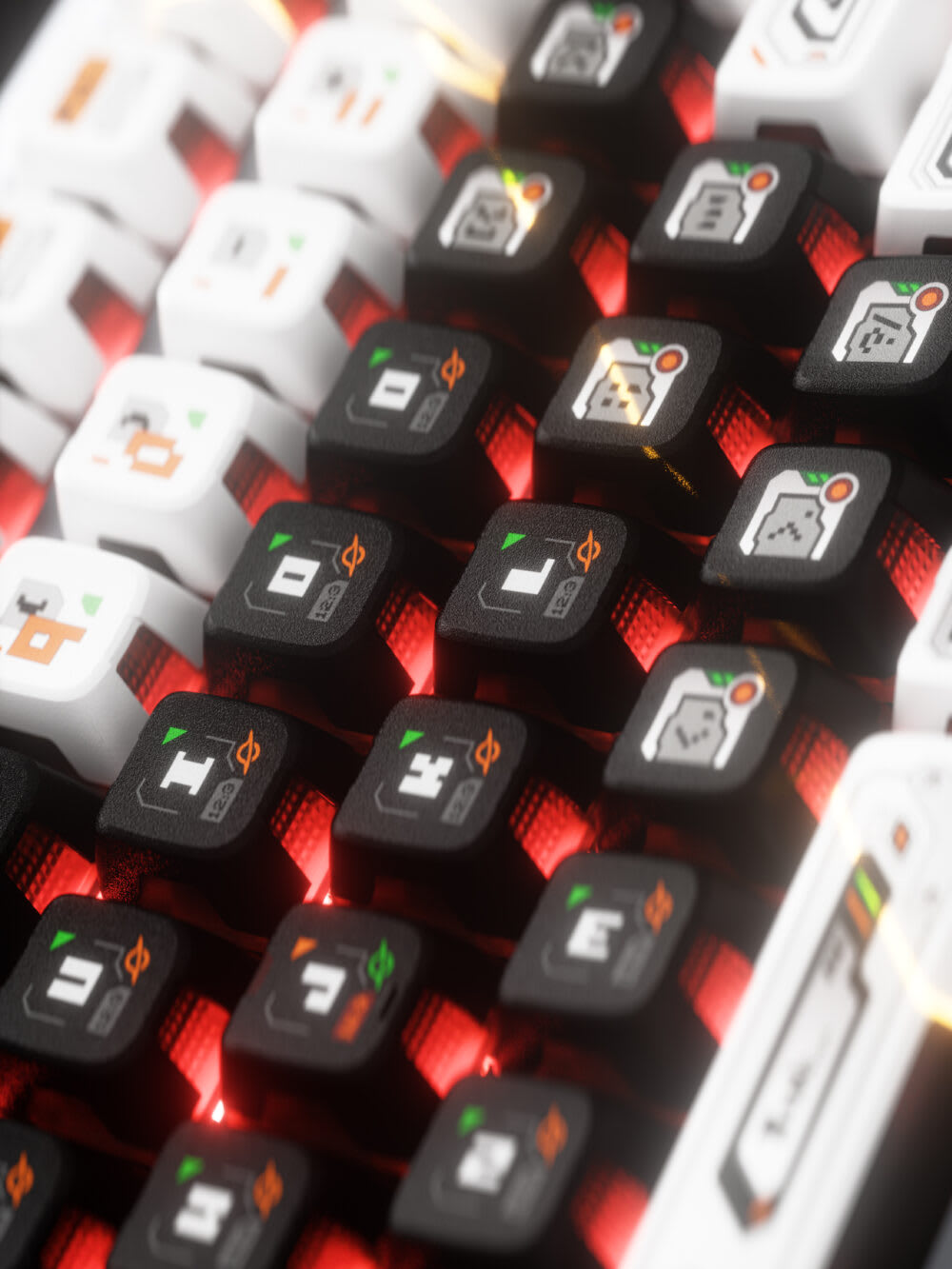 Keycap Piifox Ghost Hacker