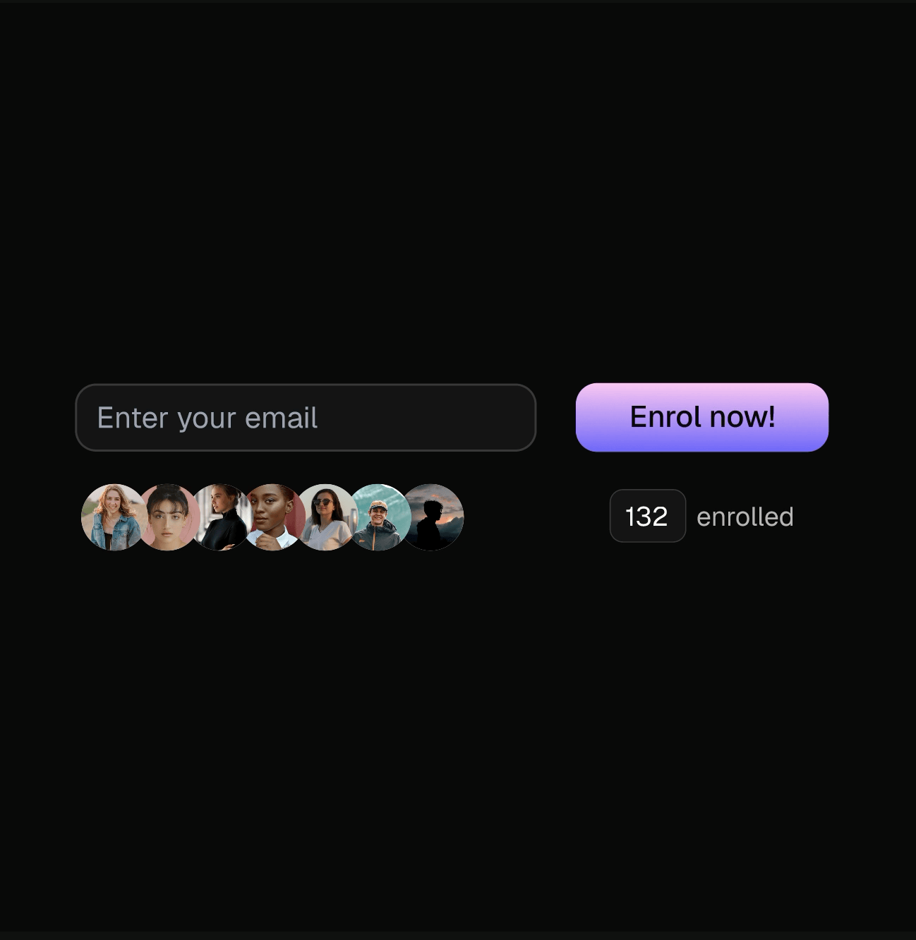 Interactions | Enroll now UI micro-interaction