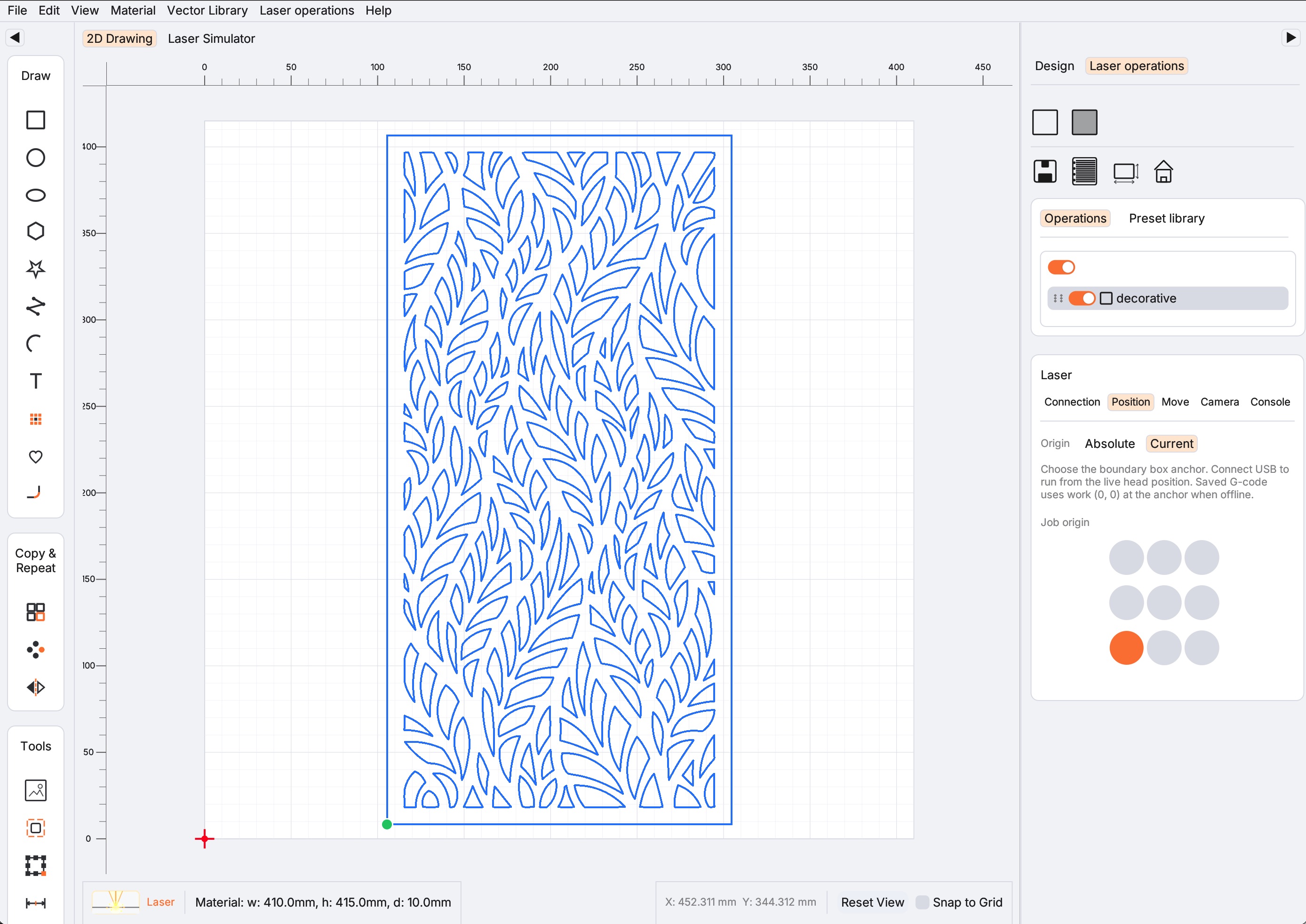 Custom gift production in GPath Laser