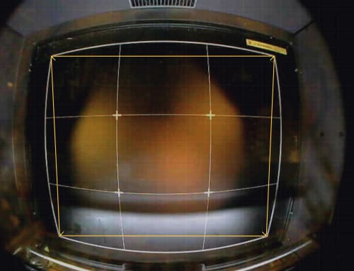 camera view with alignment handles